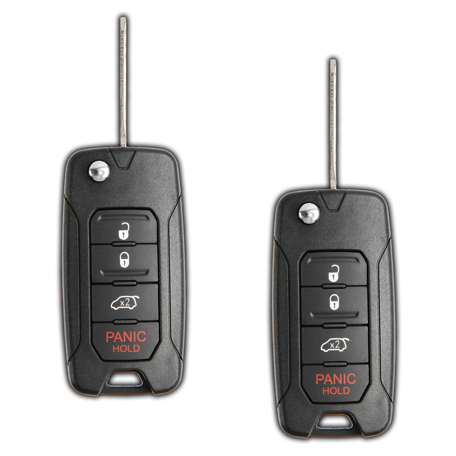 2 Key Fob Remote for 2015-2020 Jeep Renegade Fiat 500X 2ADFTFI5AM433TX