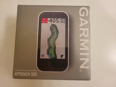 Garmin Approach G80 Handheld Golf GPS & Launch Monitor