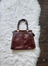 Vintage 100 Great Quality Leather Purse In Brown