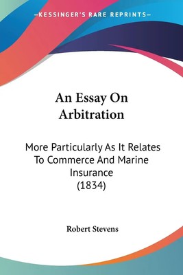 Robert Stevens | An Essay On Arbitration | Taschenbuch | Englisch (2009)