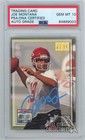 Joe Montana 1993 Pro Set Power Autograph Card #200 PSA/DNA 10 (Light Blue)