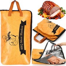 21 Inch BBQ Blanket Resting Meat Insulated Smoker Grilling Bag Durable