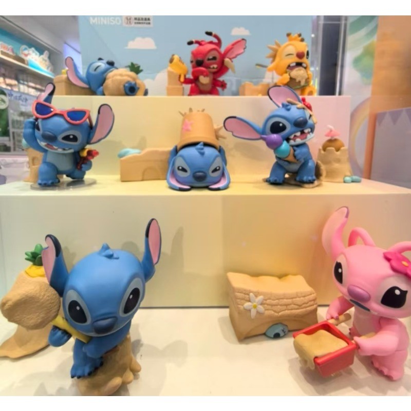 Miniso Lilo Stitch Collection Where Did Scrump Go Blind Box Cute Figure