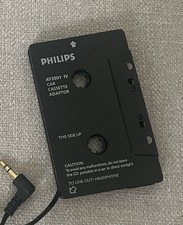 Genuine Phillips Magnavox Model AY3501 Car Audio Cassette Tape Adapter 3.5 MM