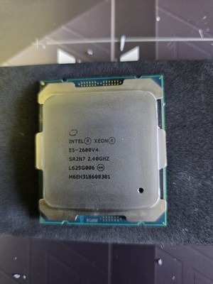 2pcs  Intel Xeon E5-2637V4 LGA2011-3 CPU