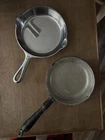 Griswold Cast Iron Skillet No. 3 Vintage Erie PA Cast Iron Frying Pan Lot