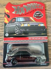Hot Wheels - Rlc Red Line Club - 1993 93 Ford Mustang Cobra R - Charcoal - Nice Hot Wheels - Rlc Red Line Club - 1993 93 Ford Mustang Cobra R - Charcoal - Nice