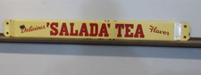 VINTAGE ORIGINAL 1930s SALADA TEA SIGN - DOUB...