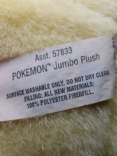 Pokemon Nintendo #52 Meowth 16" Peluche Jumbo Peluche RARO De Colección Años 90 Y2K - Imagen 8 de 16