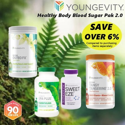 Youngevity Dr. Wallach Healthy Body Blood Sugar Pak  2.0