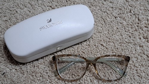 Swarovski Eyeglasses Frames Only W/Case SK5242-3 08 Multicolor