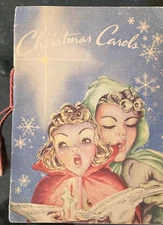 VTG 1940’s CHRISTMAS CAROLS SONGS PAMPHLET - Jos. J. Spanfeller Philadelphia