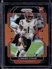 2021 Chronicles Ja'Marr Chase Prizm Black RC Orange Rookie #64/75 Bengals