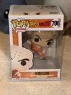 Funko Pop! Vinyl: Dragon Ball Z- Krillin (with Destructo Disc) #706 New!