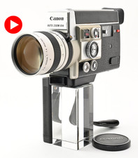  NEAR MINT Canon Auto Zoom 814 Electronic Super 8 8mm Movie Camera From JAPAN