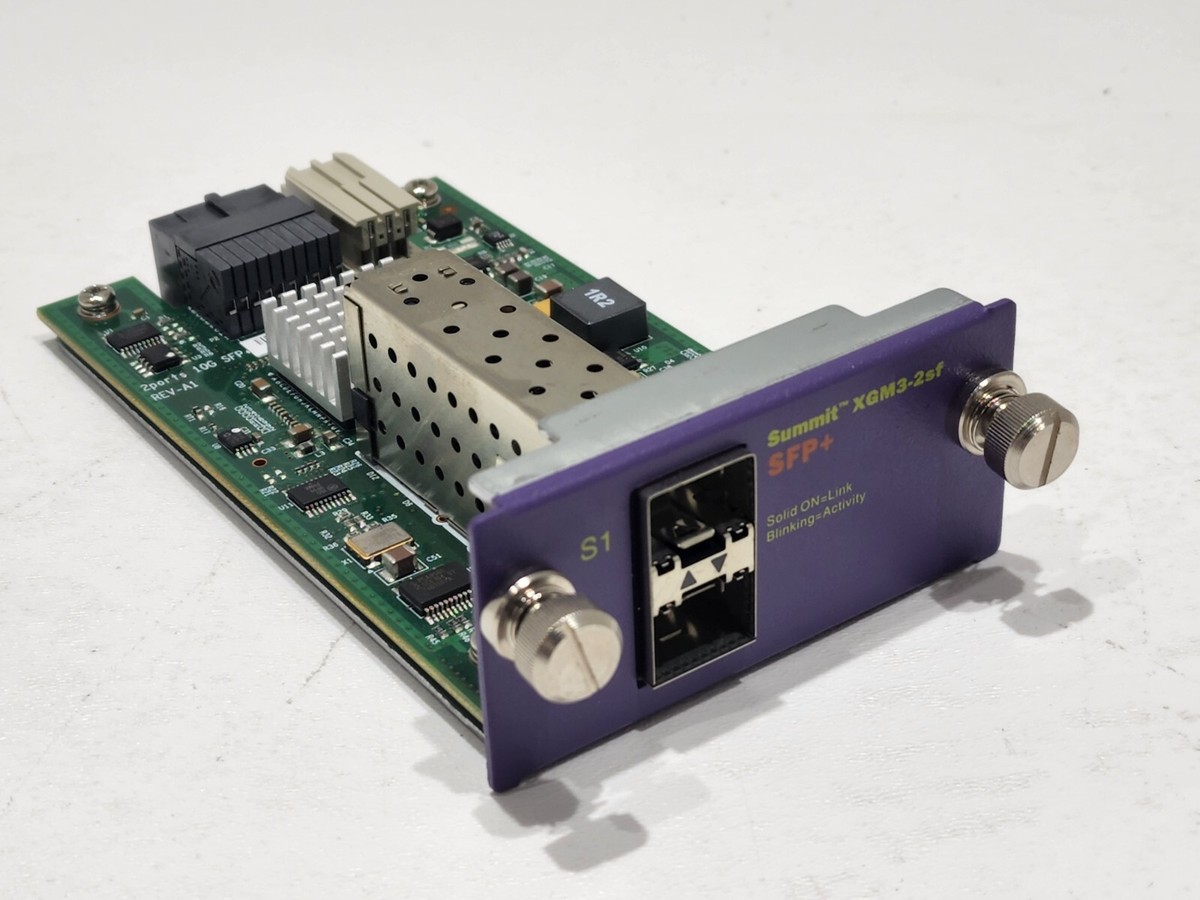 Extreme XGM3-2SF / 16117 2-Port 10Gb SFP+ Expansion Module for