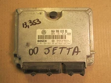 99 VOLKSWAGEN JETTA 2.0L FED VIN M ECU ECM COMPUTER 06A 906 018 BG