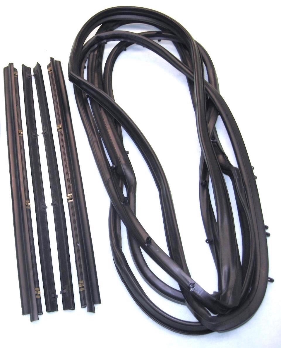 19761995 Wrangler YJ and CJ7 Replacement Full Door Seal Kit Driver