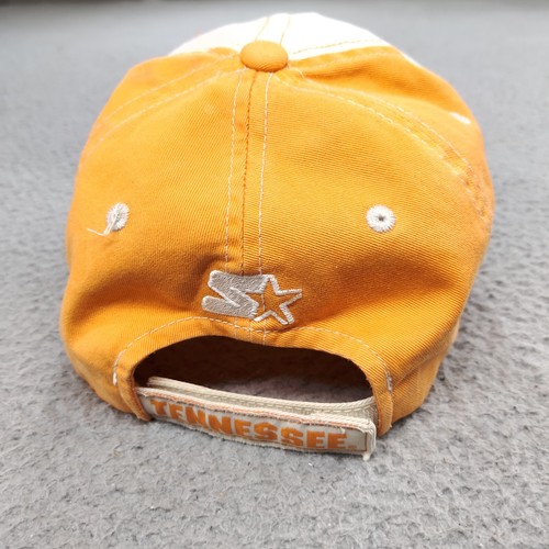Tennessee Volunteers Starter Hat Cap Mens Orange Beige Panel Logo Strapback - Picture 7 of 13