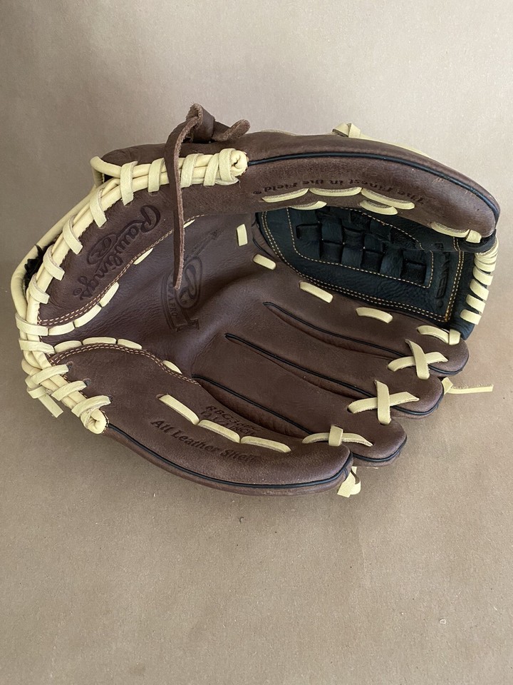 Rawlings Leather Baseball Glove RBG36BC 12.5in Right Hand Throw eBay