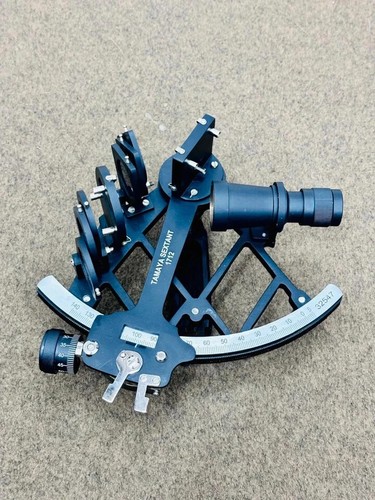 Tamaya Sextant 1712 9" Black Marine Navigation Tool Working Nautical Gift Item - Picture 6 of 7