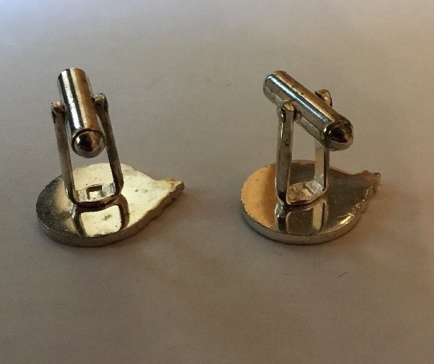 Scottish Clan Enamel Mens Gents Unisex Cufflinks Campbell Motto NE