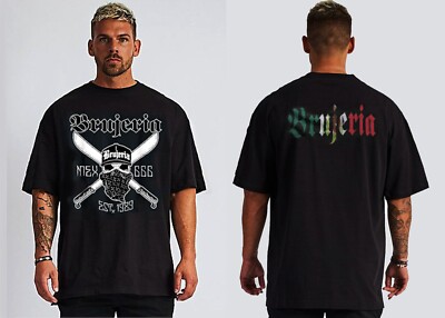 BRUJERIA MEX 666 EXTREM METAL BAND BLACK T SHIRTS