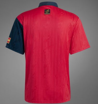 Adidas Spain 1996 Home Jersey Bold Red Asian Sizing IT7754 | eBay