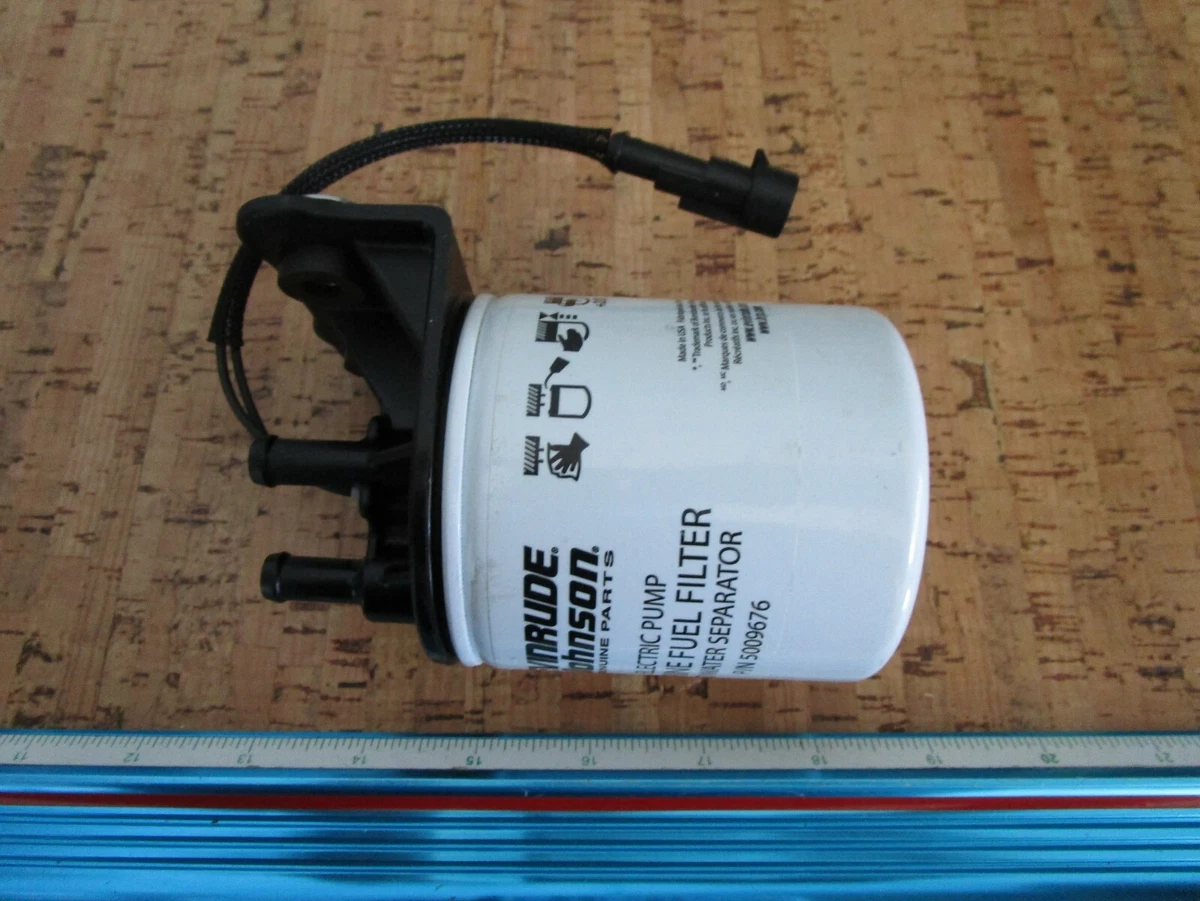NEW OEM* OMC Fuel Filter & Bracket 5006064 5009676 | eBay