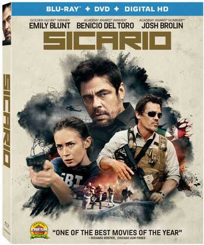 Sicario BLU-RAY 2015 new free shipping - Afbeelding 1 van 1