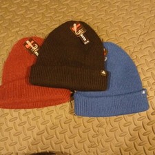 Brushed Beanie Winter Hat 3 Pack