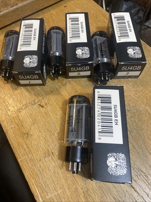 4-NOS Electro-Harmonix 5U4 GBEH NOS , Tested