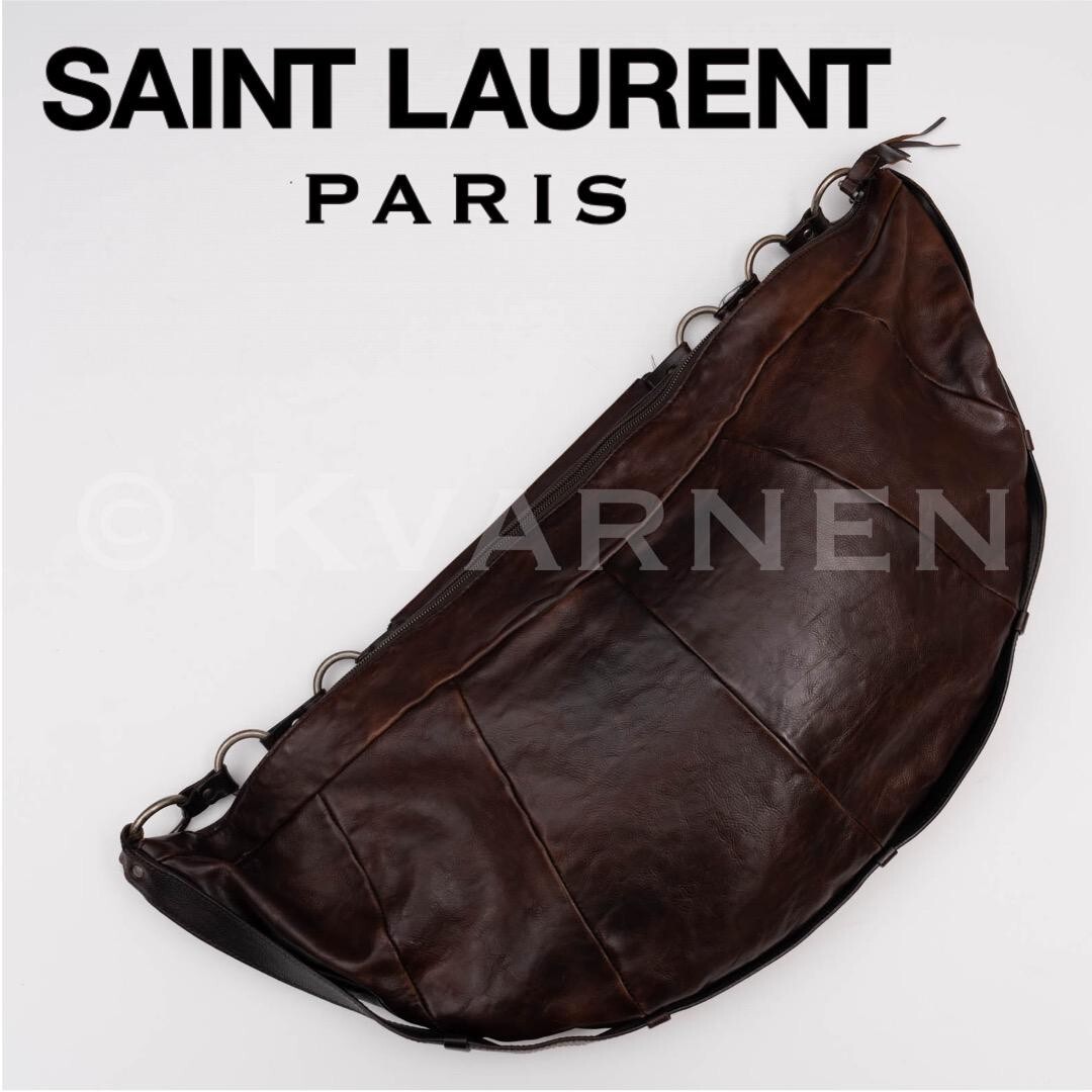YVES SAINT LAURENT Rive Gauche Mombasa leather One shoulder YVES SAINT LAURENT Rive Gauche Mombasa leather One shoulder