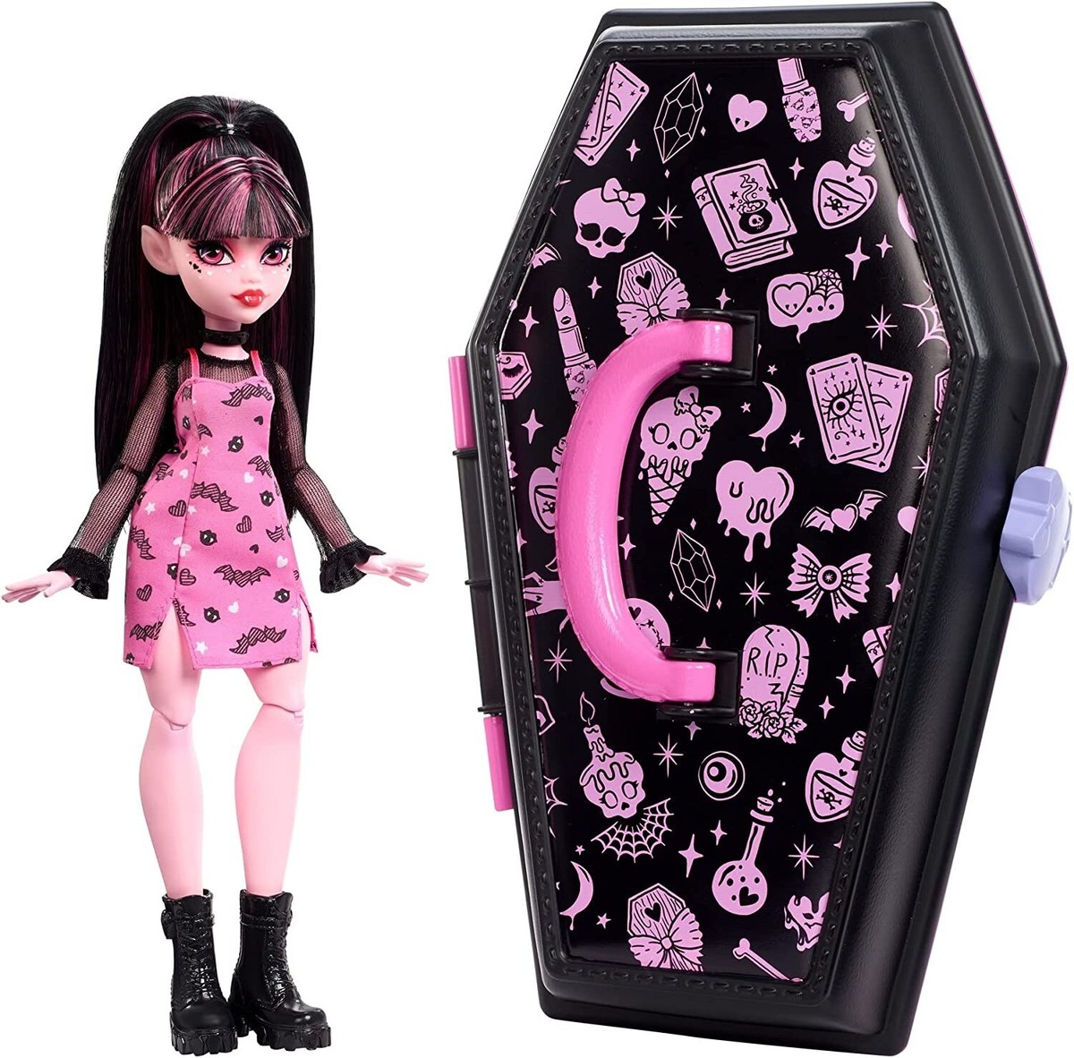 Monster High Playset, Draculaura Gore-ganizer, Beauty Organizer