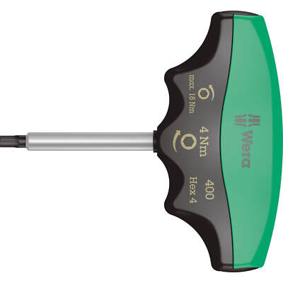 Wera 400 4mm Sechskant Plus Drehmomentanzeige Schraubendreher 4,0Nm