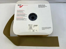 50 YARDS - 4 INCH VELCRO® Brand HOOK Fastener Sew On MilSpec Tape COYOTE