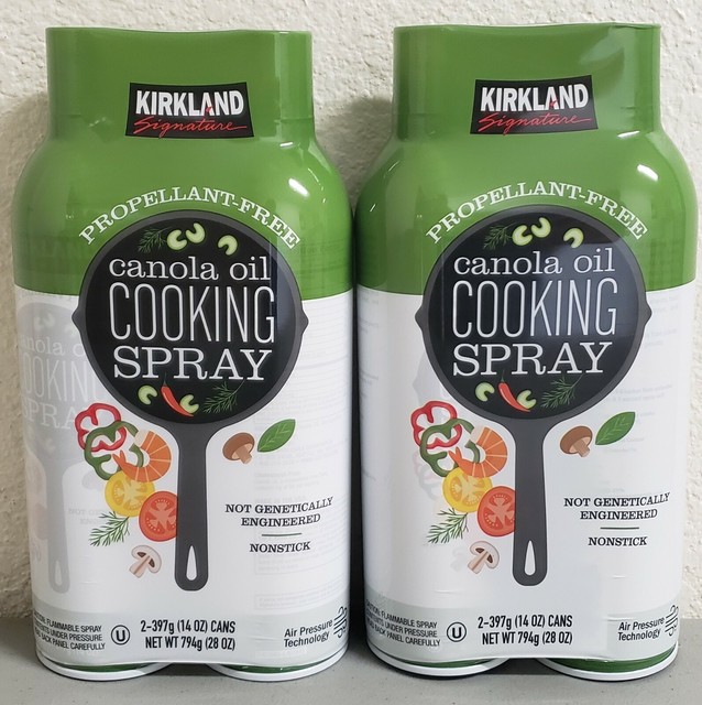 Kirkland Signature Canola Oil Cooking Spray Net 28 oz 4 pack eBay