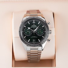 Omega Speedmaster 57 Green Chronograph 332.10.41.51.10.001 NEW 2025 4