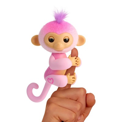 2023 Interactive Baby Monkey - 70+ Sounds & Reactions, Harmony (Pink)