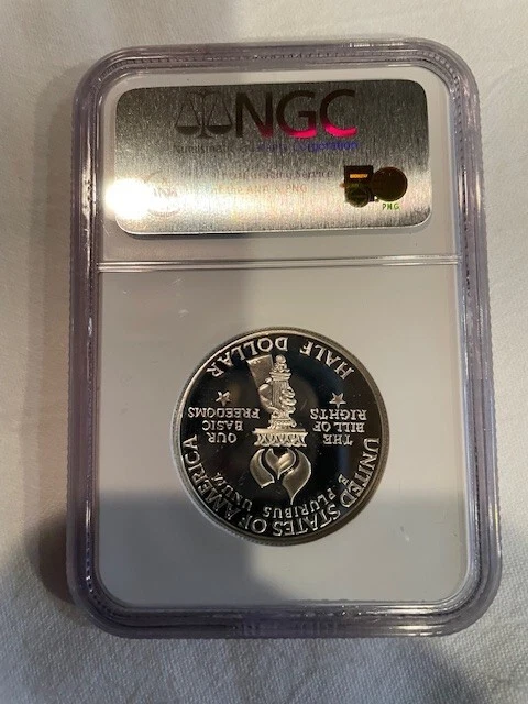 1993-S 50c James Madison Commemorative Half Dollar NGC PF69UCAM Silver Half - Image 2 of 2