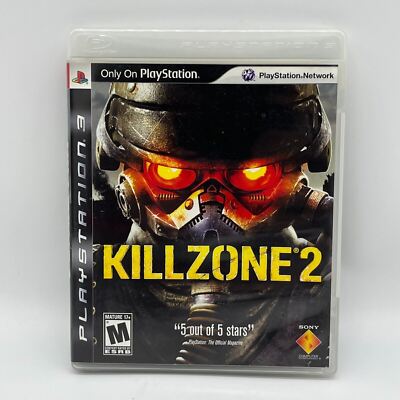 Killzone 2 Sony PlayStation 3 PS3 Release 2009 in Original Case w USER Manual