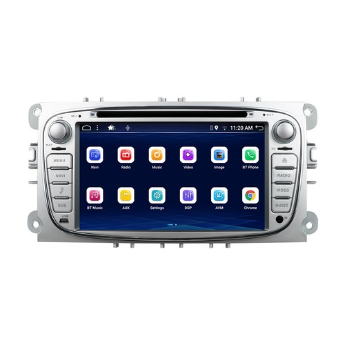 Android 14 Stereo Radio DVD CD GPS SAT NAV 4+64G For Ford Mondeo Focus S/C-MAX - Picture 20 of 24