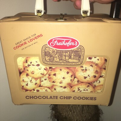 1960s Freihofers Chocolate Chip Cookies Vinyl Lunch Box Vintage