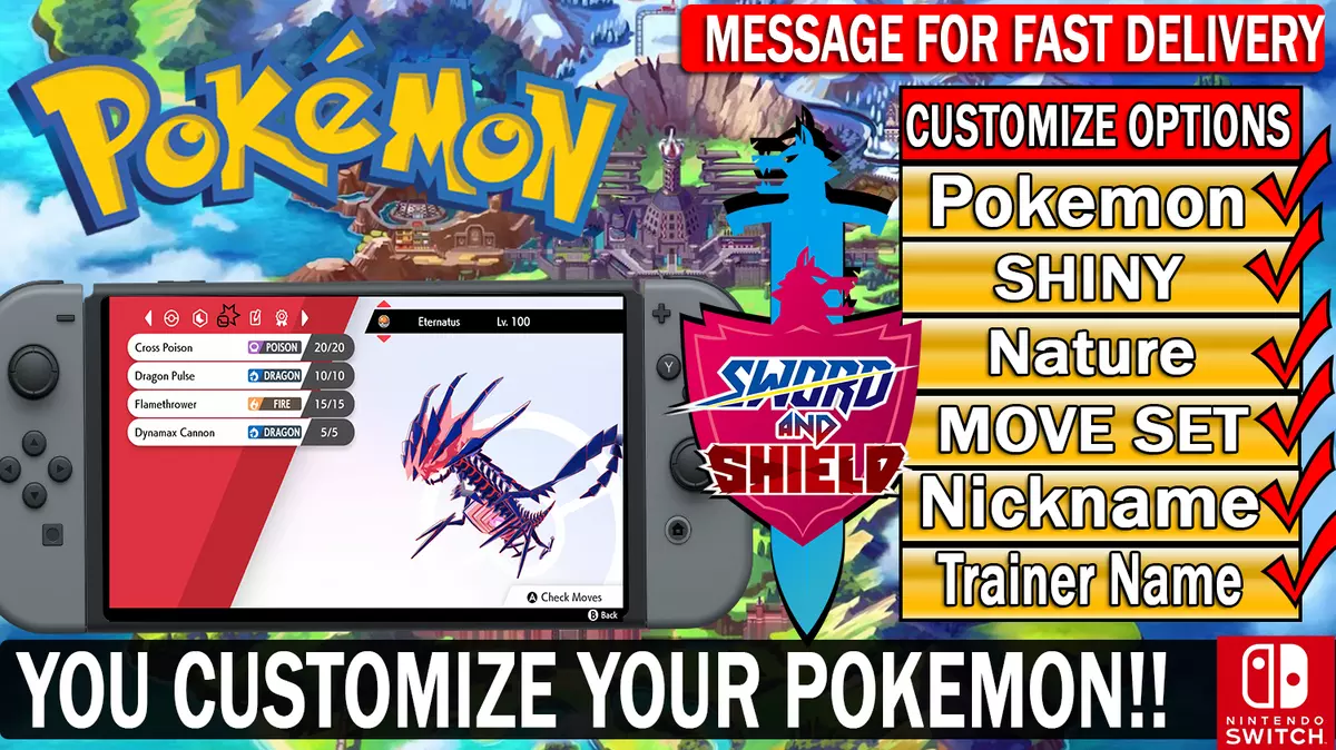 Pokemon Sword & Shield - How to Change a Pokemon's Nature! 