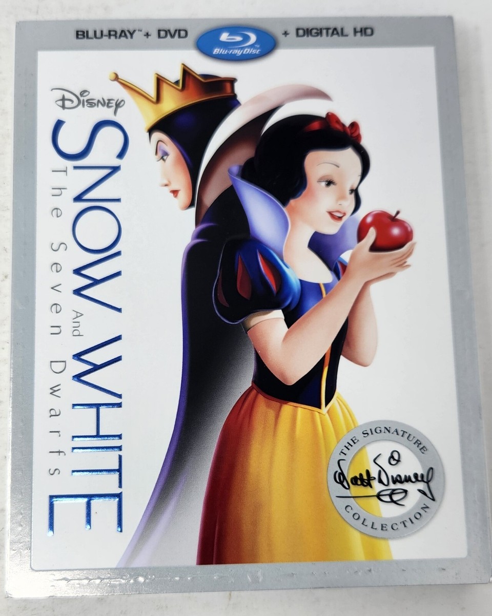 Disney Site White And The Seven Dwarfs Blu Ray+DVD+Digital Rated G Disney  Movie - Main Image