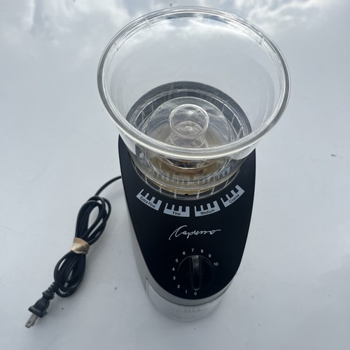 Jura Capresso Model 560 Conical Burr Coffee Grinder Adjustable Timer