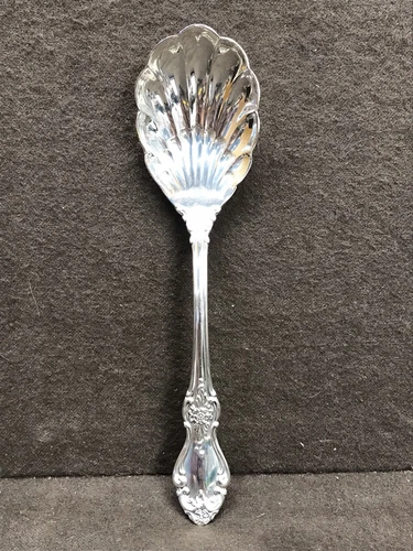 Reed & Barton Sterling Old Virginia Pattern Shell Sugar Spoon See Pics Used