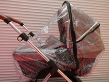 New RAINCOVER PVC Zipped fits Silver Cross Reef, Tide Pram Stroller