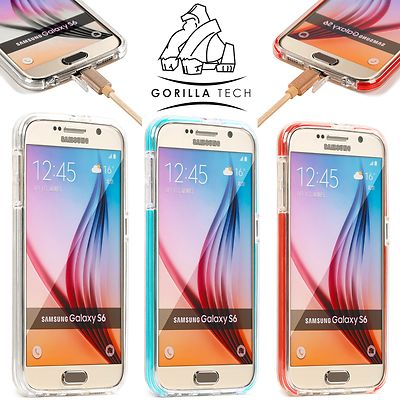 Neu Designer Gel Case Schutzhülle Soft Slim Backcover und Gorilla Hartglas