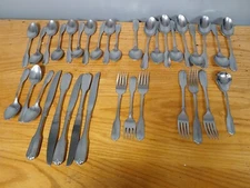Lot of 35 SATIN GLORIA Stainless Wm A Rogers ONEIDA LTD. Replacement Flatware